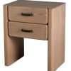 Mesa De Cabeceira Abeto Metal 50X37X60