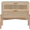Mesa De Cabeceira Abeto Rattan 58X38X50