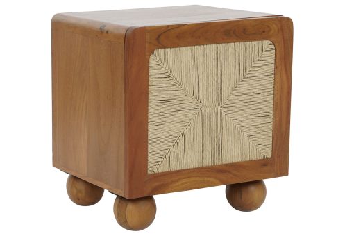 Mesa De Cabeceira Acácia 50X40X50 Entranøado - Image 3