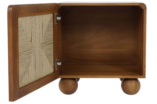 Mesa De Cabeceira Acácia 50X40X50 Entranøado - Image 5