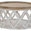 Mesa De Centro Abeto Mdf 81X81X43