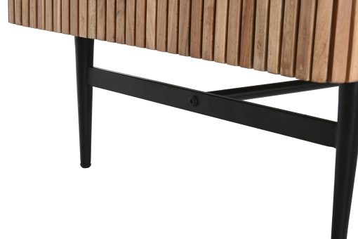 Mesa De Centro Acácia M Rmore 115X65X45 Preto - Image 7