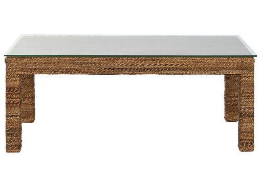 Mesa De Centro Fibra Teca 120X60X45 25