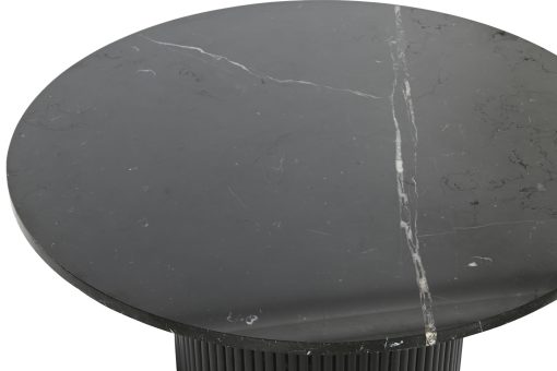 Mesa De Centro M Rmore Madeira 80X80X42 Preto - Image 2