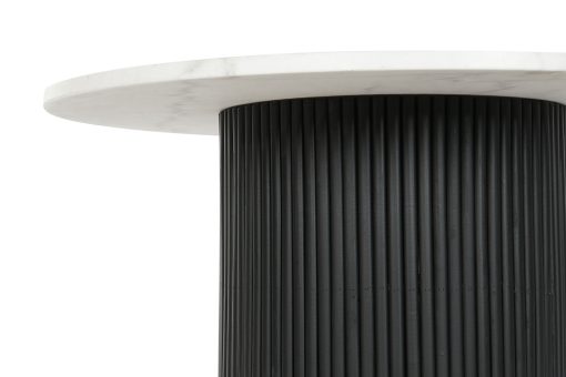 Mesa De Centro M Rmore Mdf 80X80X42 Branco - Image 4