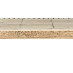 Mesa De Centro Madeira Entalhada 180X120X45