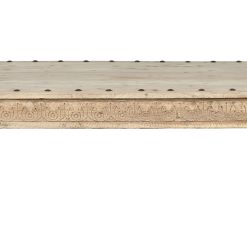 Mesa De Centro Madeira Maciça 150X90X45 Talhado