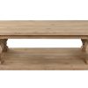 Mesa De Centro Madeira Reciclada Abeto 152X91X48