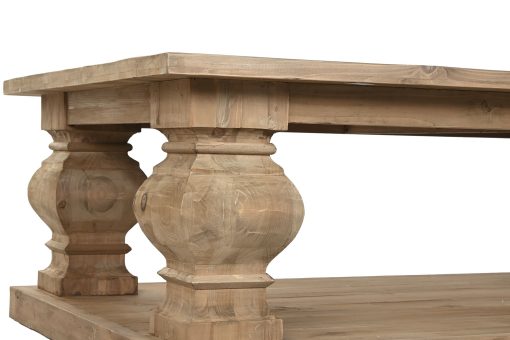 Mesa De Centro Madeira Reciclada Abeto 152X91X48 - Image 5