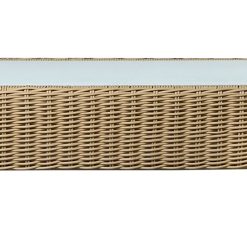 Mesa De Centro Rattan Sintético 110X60X35