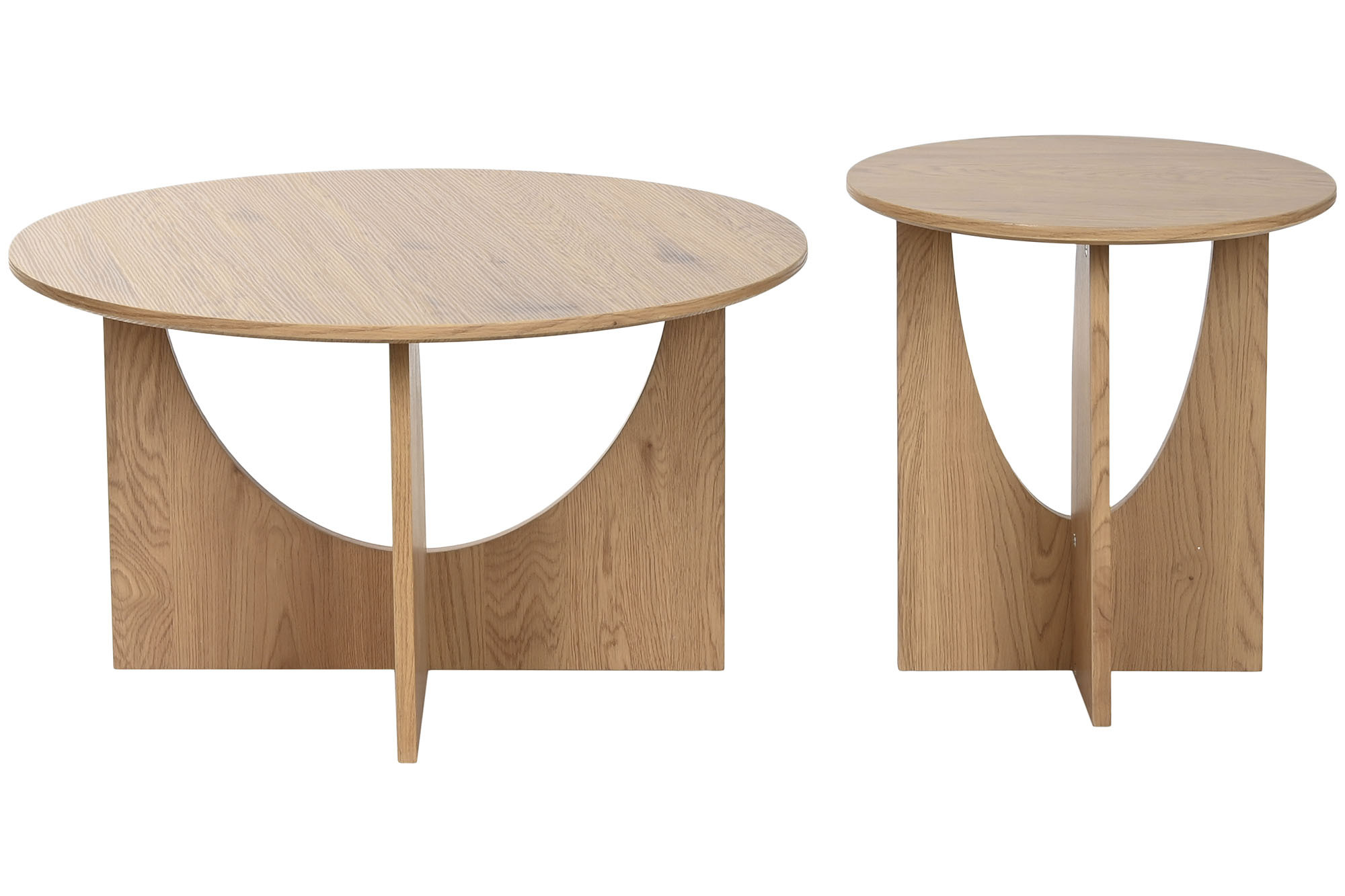 Mesa De Centro Set 2 Mdf 45X45X50 - Image 2