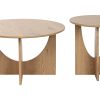 Mesa De Centro Set 2 Mdf 45X45X50