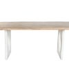 Mesa De Jantar Madeira Reciclada Manga 200X100X77