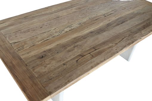 Mesa De Jantar Madeira Reciclada Manga 200X100X77 - Image 4