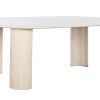 Mesa De Jantar Manga 200X100X76 Branco