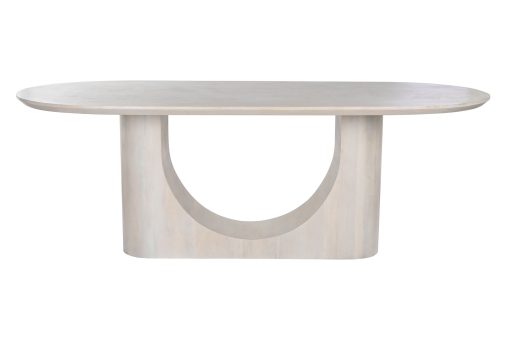 Mesa De Jantar Manga 220X100X76 Branco