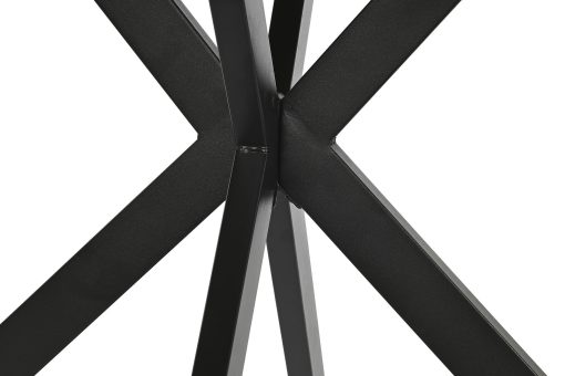 Mesa De Jantar Mdf Ferro 120X120X75 37,00 Castanho - Image 7
