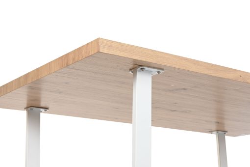 Mesa De Jantar Mdf Ferro 160X90X75 Castanho - Image 6