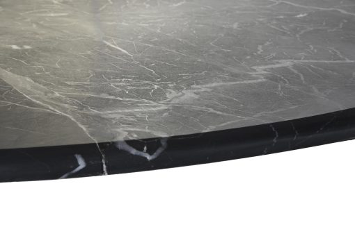 Mesa De Jantar Metal M Rmore 180X100X76 Preto - Image 3