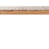 Mesa De Jantar Teca 180X90X75 Natural Castanho