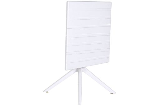 Mesa Metal Pp 70X70X75 Reciclado Branco - Image 3