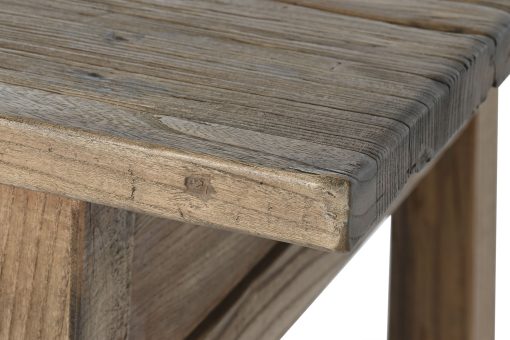 Mesa Olmo Macizo 169X75X85 3 Gavetas Natural - Image 7