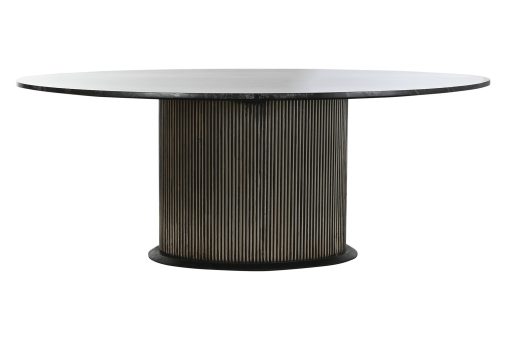 Mesa Ovalada Comedor Bronze M Rmore 200X110X76 - Image 2