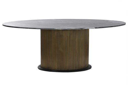 Mesa Ovalada Comedor Bronze M Rmore 200X110X76 - Image 2