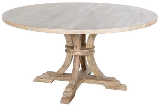Mesa Redonda Comedor Madeira Maciça 150X150X76