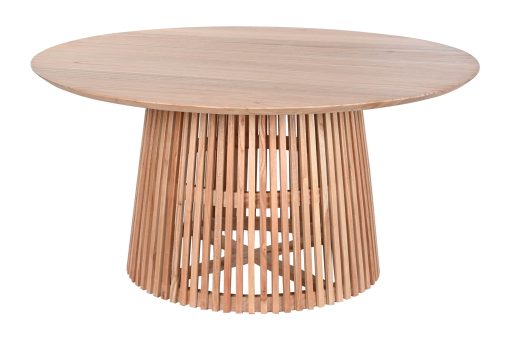 Mesa Redonda Comedor Mindi 150X150X75 Natural - Image 2