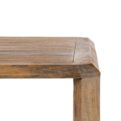 Mesa de Centro Castanho Madeira Mango Room 130 X 80 X 45 Cm - Image 5