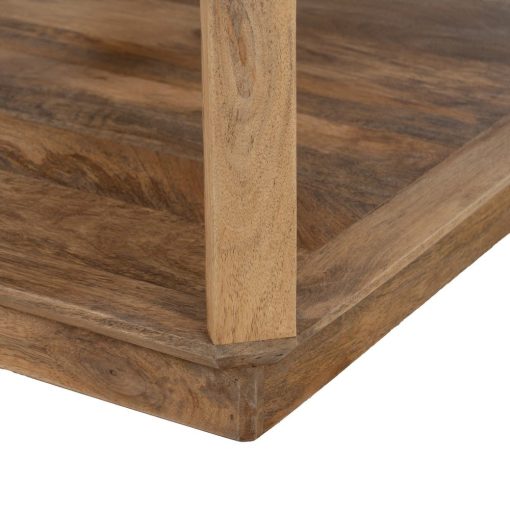 Mesa de Centro Castanho Madeira Mango Room 130 X 80 X 45 Cm - Image 9
