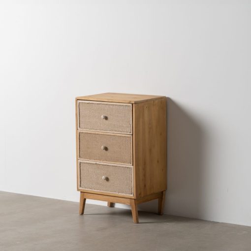 Mesinha Natural Mdf-Madeira Gerel 46 X 37 X 76 Cm