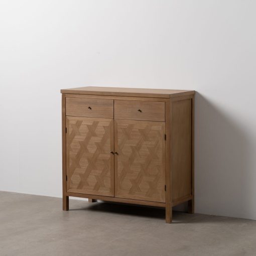 Movéis Para Hall Natural Mdf-Madeira 90 X 40 X 90 Cm - Image 2