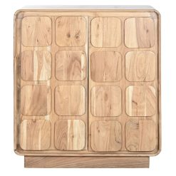 Móvel Bar Acácia Mdf 90X45X100 Natural