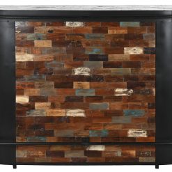 Móvel Bar Metal Madeira 165X60X110