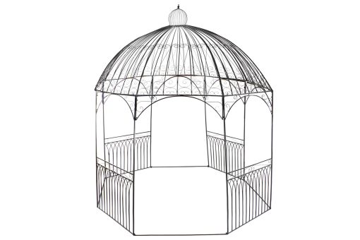Pergola Ferro 304X304X332 Mandril Preto
