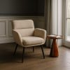 Poltrona Bege Tecido-Metal Room 69 X 70 X 79 Cm