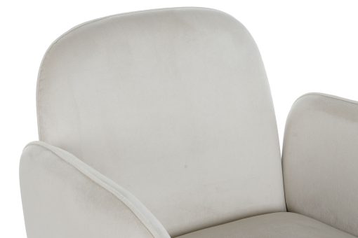Poltrona Poliéster Metal 65X60X83 Bege (2 Unidades) - Image 3