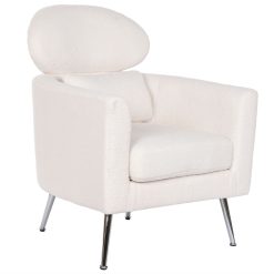 Poltrona Poliéster Metal 71X75X95 Borreguito