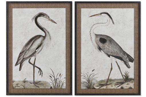 Quadro Abeto Vidro 70X4X100 Garøa Moldurado 2 Mod. (2 Unidades)
