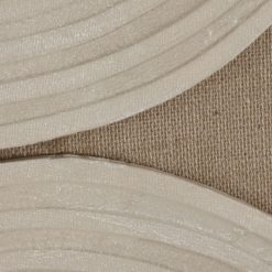 Alternative view of Quadro Rafia Foam 103X4,5X143 Moderno 3D Natural