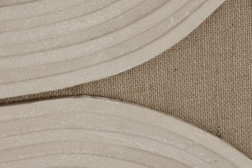 Quadro Rafia Foam 103X4,5X143 Moderno 3D Natural - Image 4