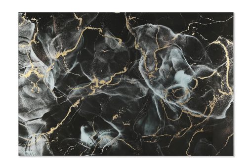 Quadro Vidro Temperado 150X0,4X100 Moderno Dourado - Image 3