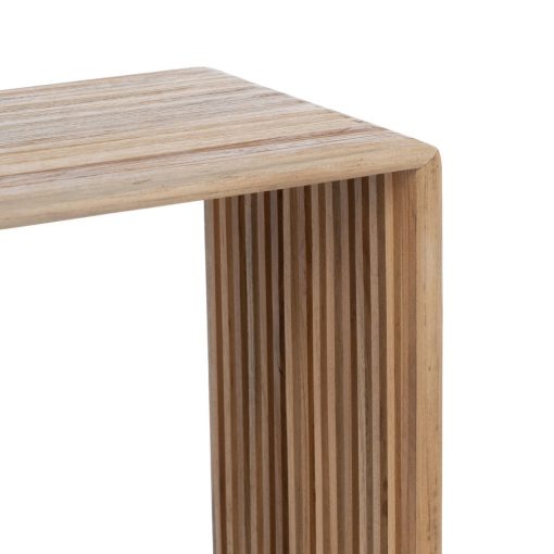 S/2 Base Natural Madeira De Teca Room 33 X 27 X 86 Cm - Image 8