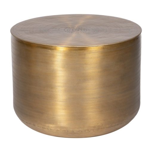 S/3 Mesa De Apoio Ouro - Velho Metal 58,50 X 58,50 X 41,90 C - Image 6