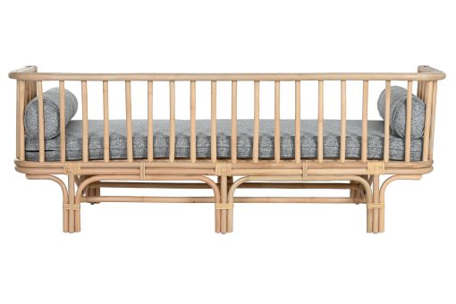 Sofá Bambu Rattan 195X75X70 - Image 3