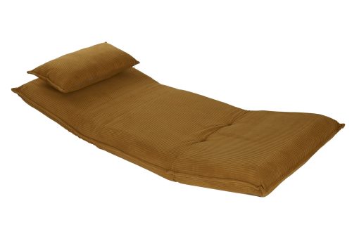 Sofá Cama Metal Poliåster 83X85X70 Mostarda - Image 4