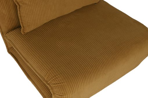 Sofá Cama Metal Poliåster 83X85X70 Mostarda - Image 6