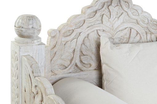 Sofá Manga Poliåster 190X77X90 Branco - Image 4